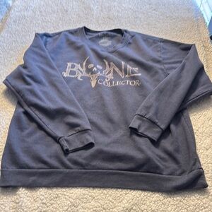 Vintage Bone Collector Blue Crewneck Sweater
